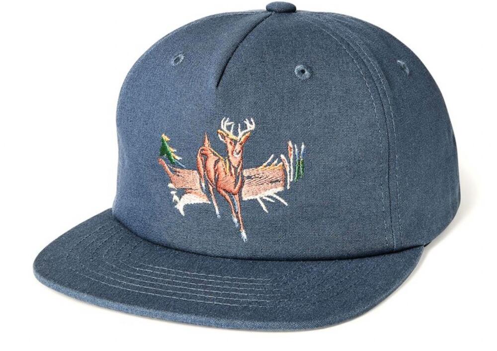 NEW FILSON men's deer trucker cap in dusty blue
